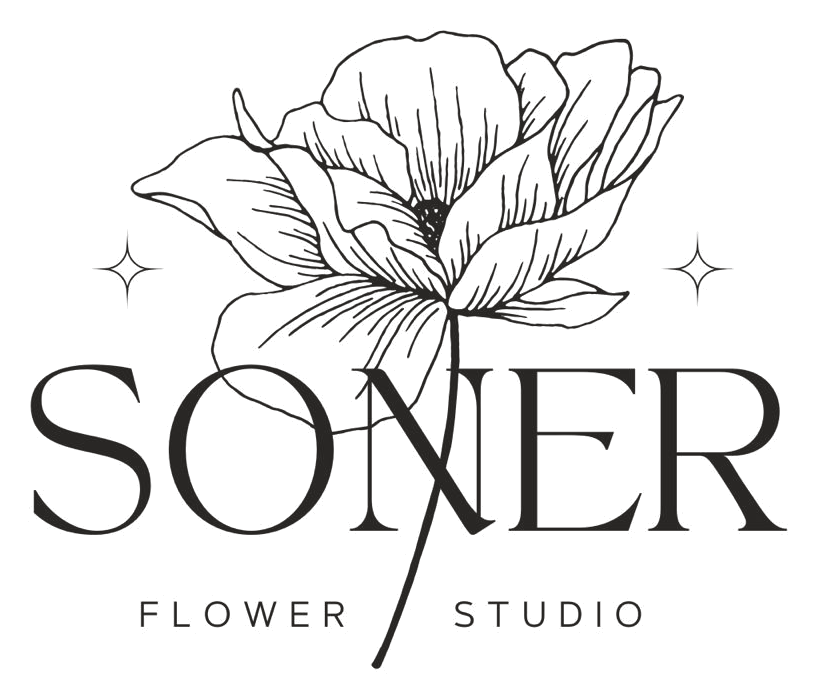 Soner Çiçekçilik Flower Studio logosu